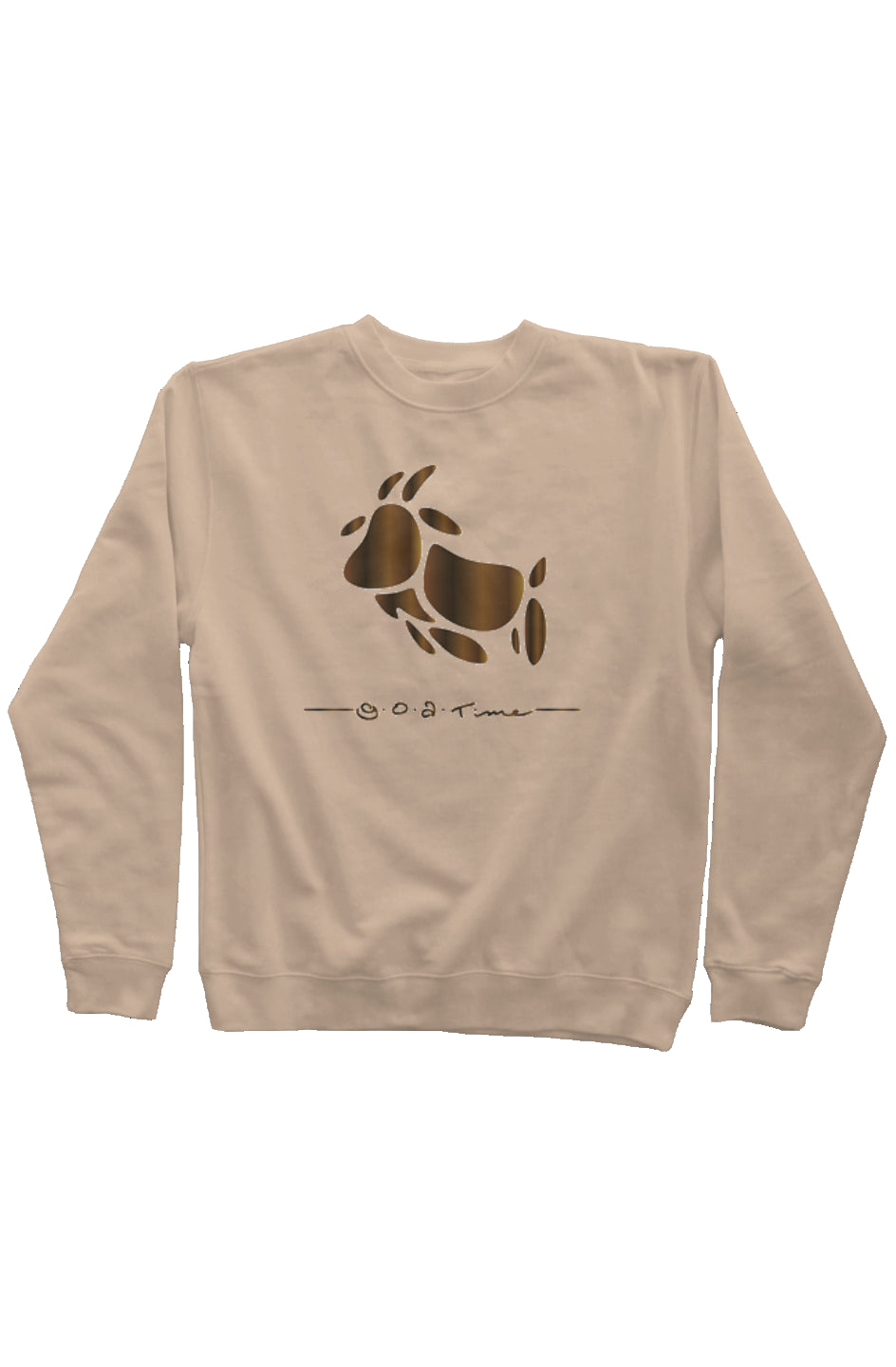 GOATime Sand Pigment Dyed Crew Neck