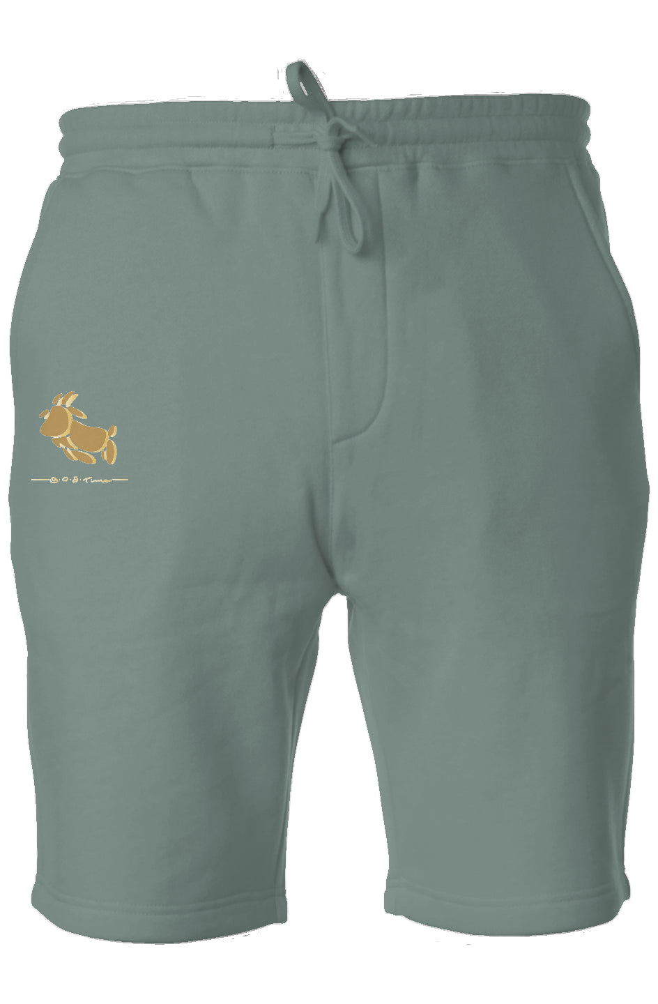 GOATime's GRN Pigment Dyed Fleece Shorts