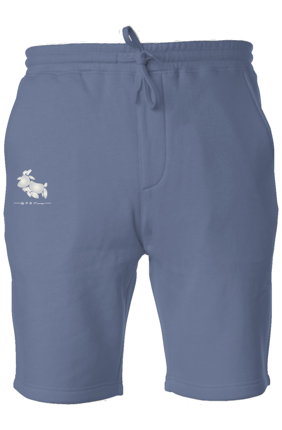 Pigment Dyed Fleece Shorts