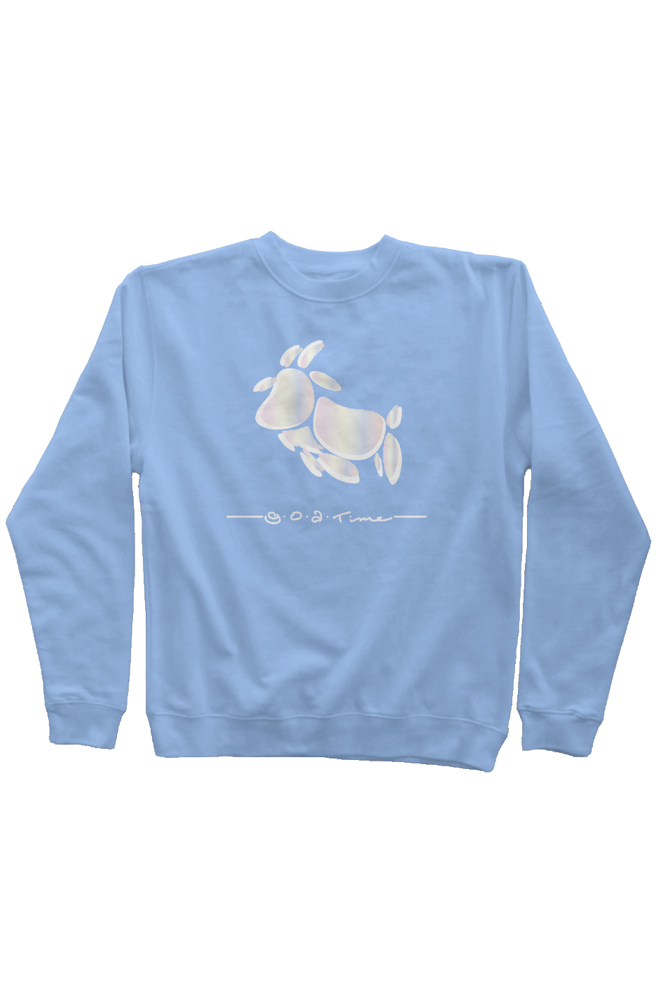 GOATIme's LBLU Pigment Dyed Crew Neck