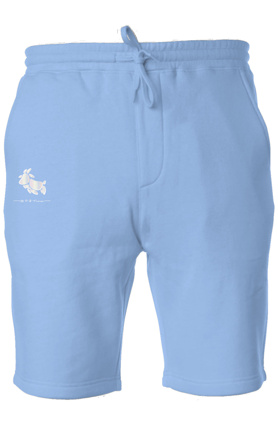 GOATime's LBLU Pigment Dyed Fleece Shorts