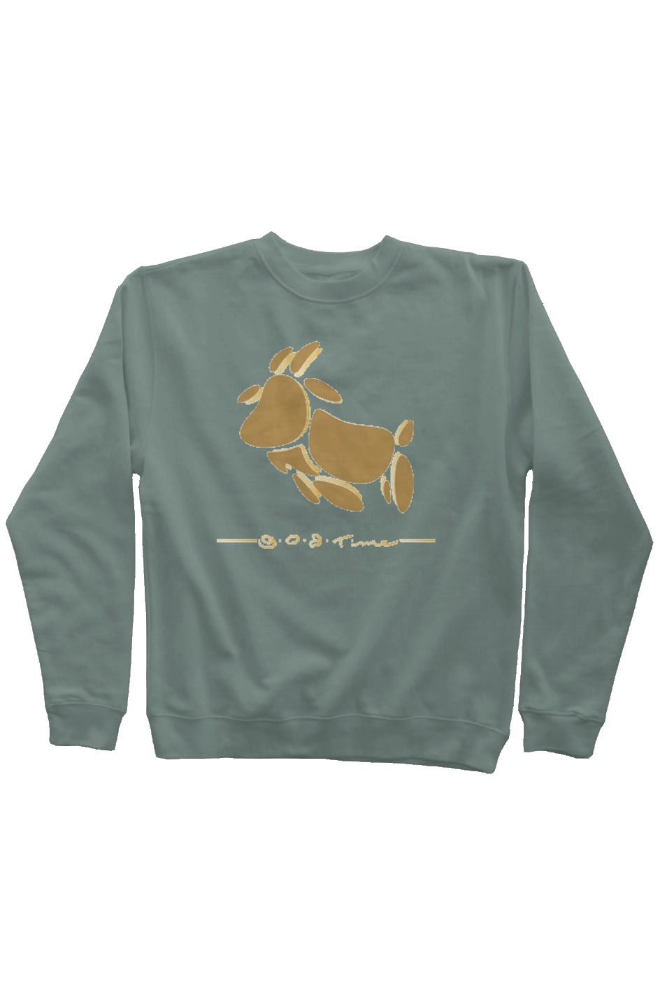 GOATime Pigment Dyed Crew Neck