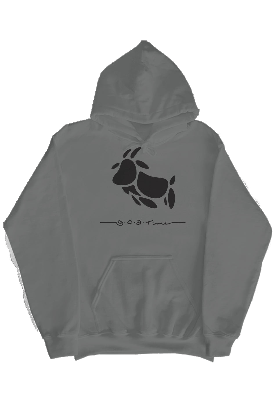 GOAT Hoodie CHAR/BLK