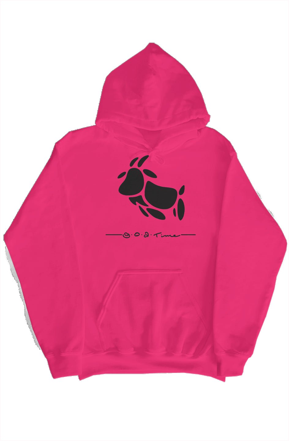 GOAT Hoodie HOTPNK/BLK