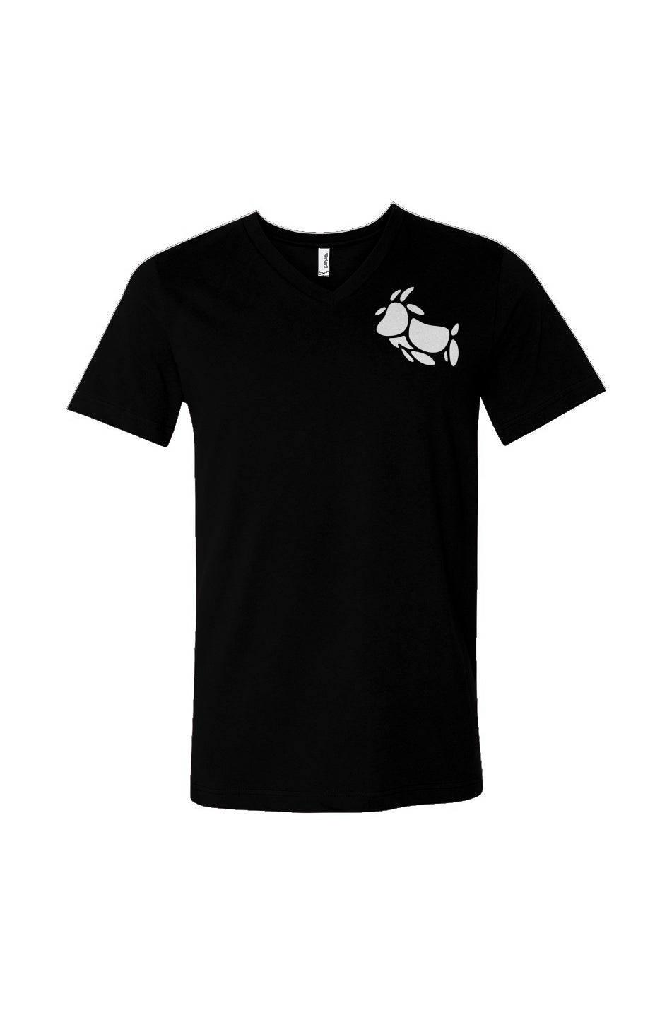 SM GOAT V-Neck BLK/WHT