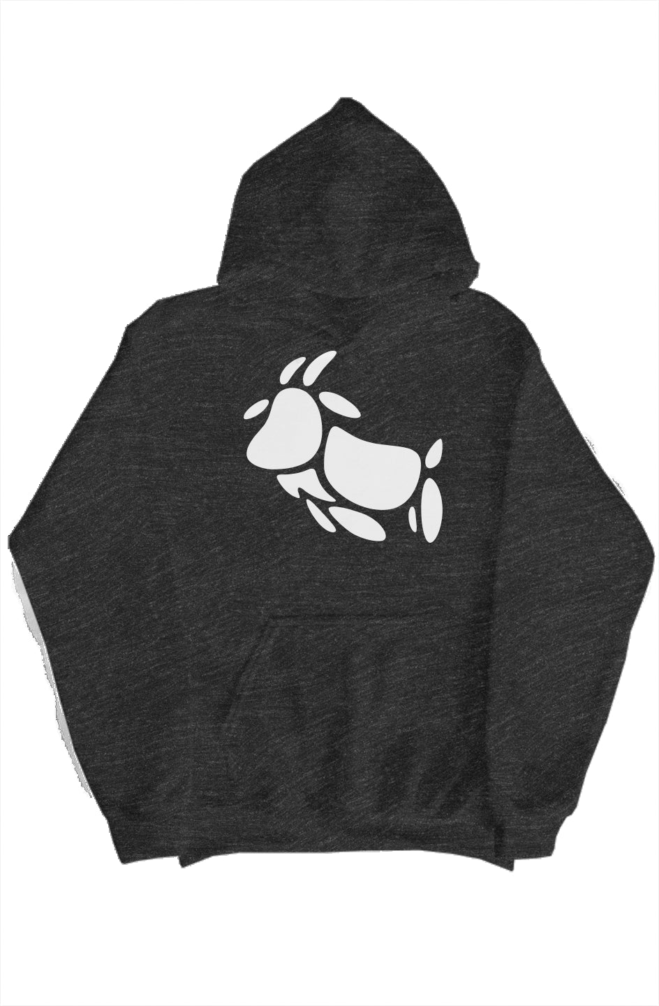 GOAT Hoodie HEATHER/WHT