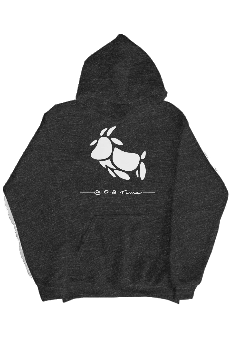 GOAT Hoodie HEATHER/WHT