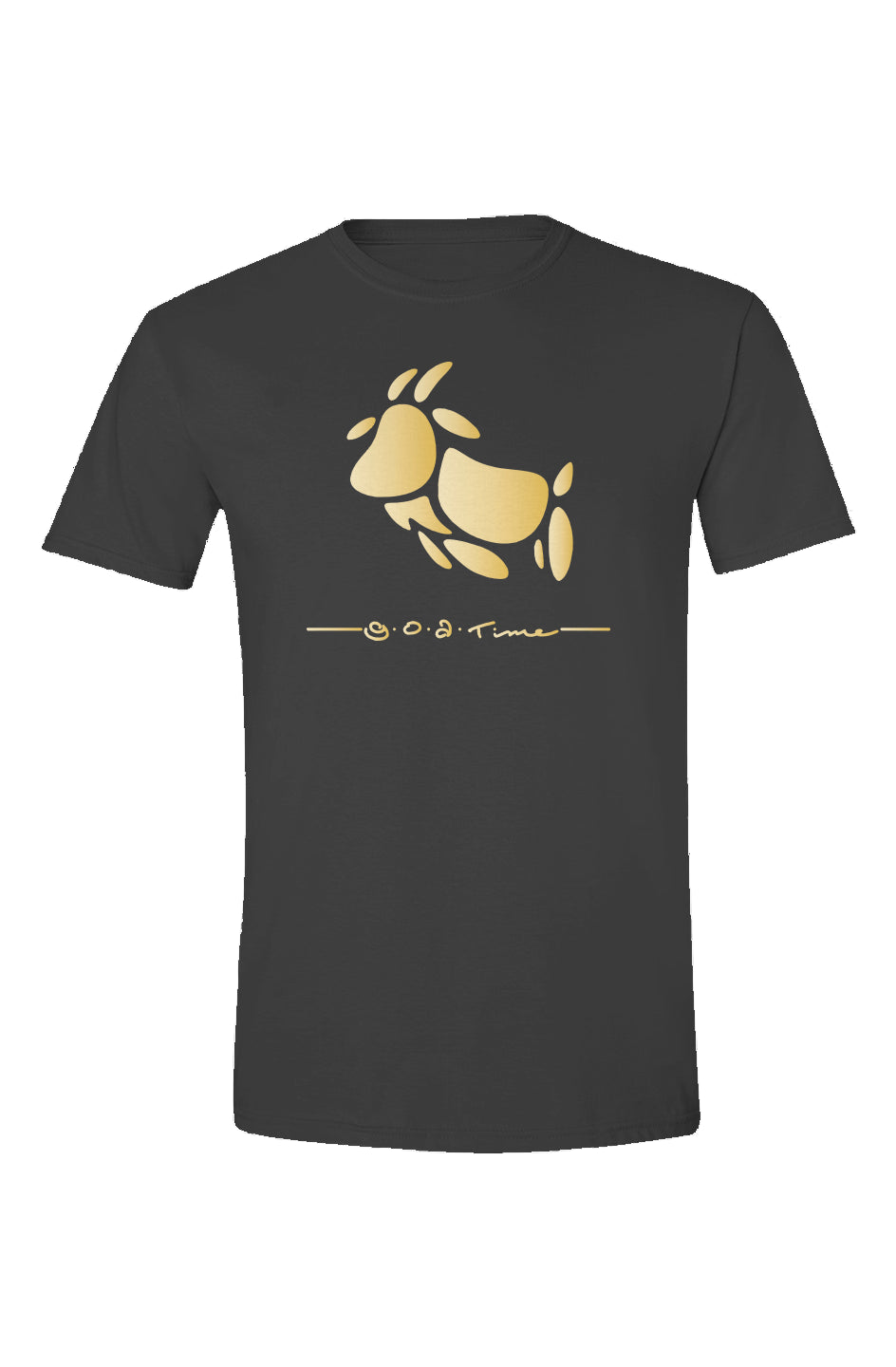 GOAT BLK/GLD Soft Style T