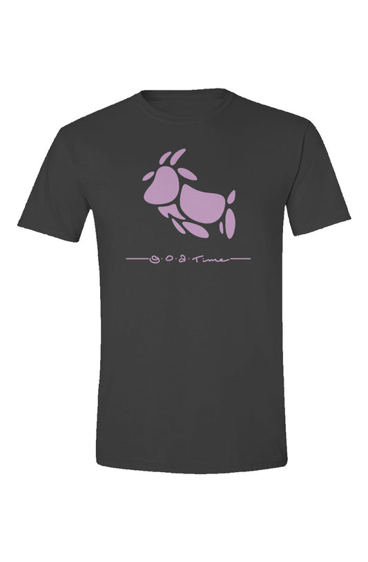 GOAT BLK/LAV Soft Style T