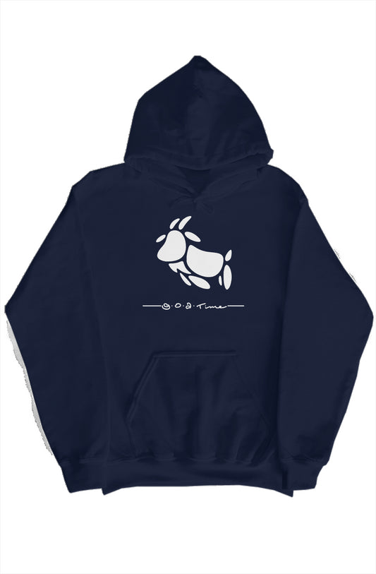 GOATime Hoodie NVY/WHT